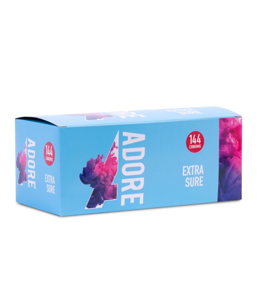 Sextoys, sexshop, loveshop, lingerie sexy : Préservatifs : Adore- Préservatif résistant X1