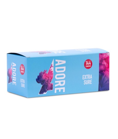 Sextoys, sexshop, loveshop, lingerie sexy : Préservatifs : Adore- Préservatif résistant X1