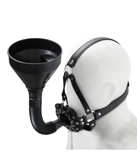 Sextoys, sexshop, loveshop, lingerie sexy : Baillons : Baillon entonnoir bdsm