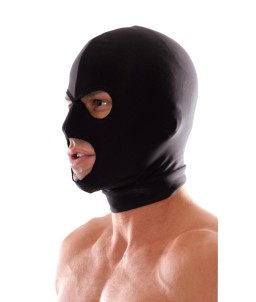 Sextoys, sexshop, loveshop, lingerie sexy : Cagoules SM : Cagoules SM 3 trous