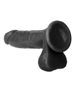 Sextoys, sexshop, loveshop, lingerie sexy : Gode Ventouse : Gode ventouse réaliste noir 18cm