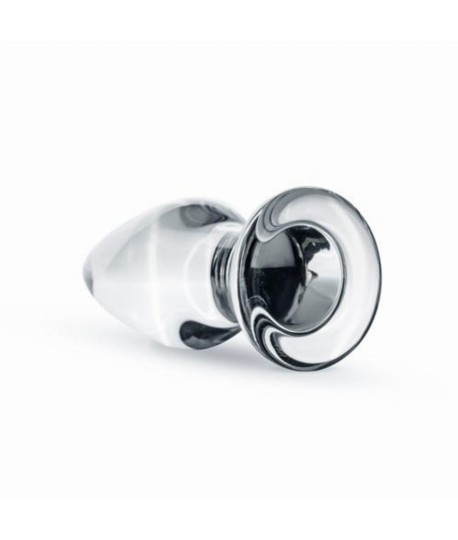 Sextoys, sexshop, loveshop, lingerie sexy : Gode en Verre : Plug Anal Godemichet en Verre Rose ou transparent