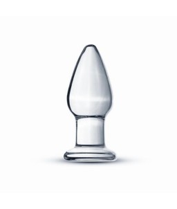 Sextoys, sexshop, loveshop, lingerie sexy : Gode en Verre : Plug Anal Godemichet en Verre Rose ou transparent