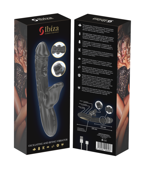 Sextoys, sexshop, loveshop, lingerie sexy : Stimulateur Clitoris : Ibiza - Vibromasseur et stimulateur