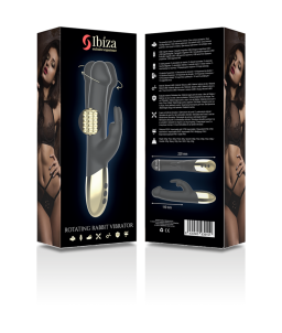 Sextoys, sexshop, loveshop, lingerie sexy : Stimulateur Clitoris : Ibiza - Vibromasseur lapin rotatif