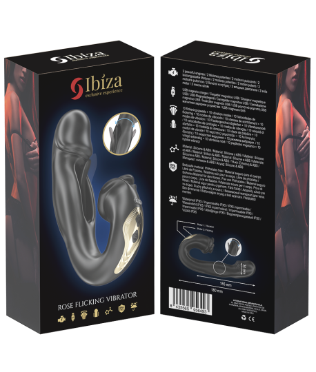 Sextoys, sexshop, loveshop, lingerie sexy : Stimulateur Clitoris : Ibiza - vibromasseur et stimulateur clitoridien