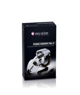 Sextoys, sexshop, loveshop, lingerie sexy : Cages de chasteté : Mystim-Cage de chasteté Uretre pubic enemy n2
