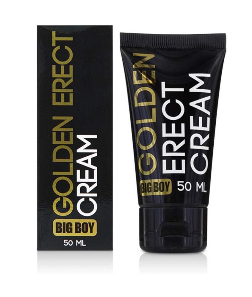 Sextoys, sexshop, loveshop, lingerie sexy : Aphrodisiaques Hommes : Big Boy Golden Erect Cream crème pour l'érection
