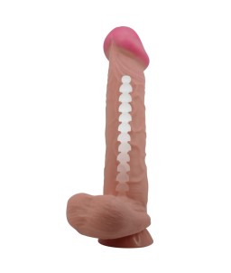Sextoys, sexshop, loveshop, lingerie sexy : Gode Ventouse : Pretty love - Gode Sliding skin marron