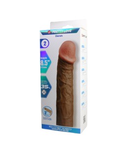 Sextoys, sexshop, loveshop, lingerie sexy : Gaine et Prolongateur : Pretty love - Gaine Derek marron