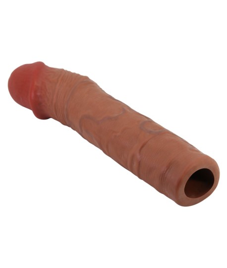 Sextoys, sexshop, loveshop, lingerie sexy : Gaine et Prolongateur : Pretty love - Gaine chelsea marron