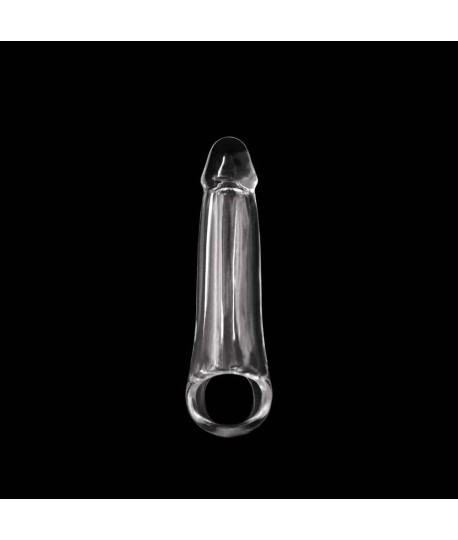 Sextoys, sexshop, loveshop, lingerie sexy : Gaine et Prolongateur : Gaine transparente 17 cm