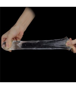 Sextoys, sexshop, loveshop, lingerie sexy : Gaine et Prolongateur : Lovetoy- Gaine transparente 19 cm