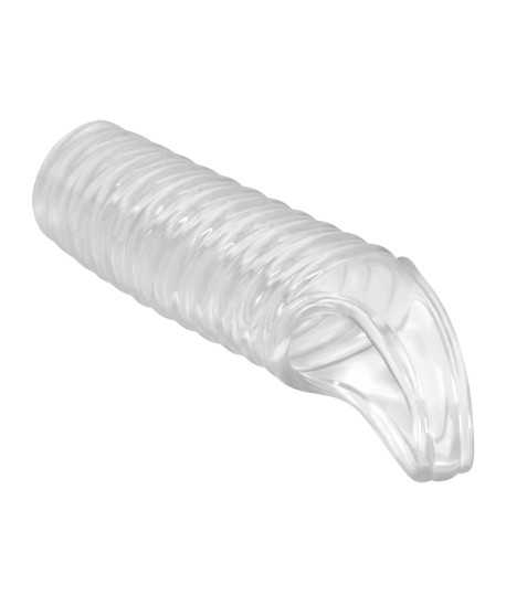 Sextoys, sexshop, loveshop, lingerie sexy : Gaine et Prolongateur : Pretty love- Gaine transparente 11.2 cm