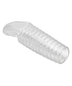 Sextoys, sexshop, loveshop, lingerie sexy : Gaine et Prolongateur : Pretty love- Gaine transparente 11.2 cm