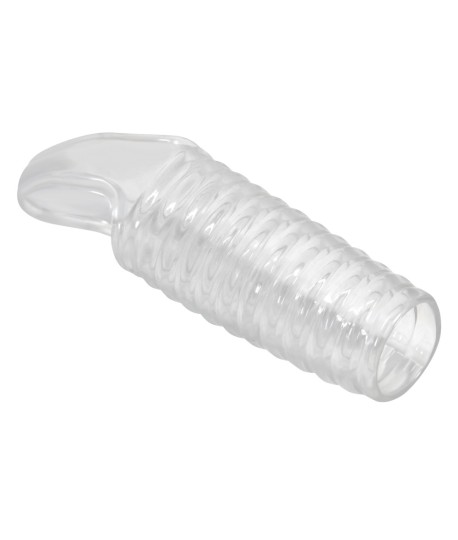Sextoys, sexshop, loveshop, lingerie sexy : Gaine et Prolongateur : Pretty love- Gaine transparente 11.2 cm