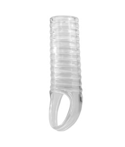 Sextoys, sexshop, loveshop, lingerie sexy : Gaine et Prolongateur : Pretty love- Gaine transparente 11.2 cm