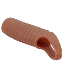 Sextoys, sexshop, loveshop, lingerie sexy : Gaine et Prolongateur : Pretty love- Gaine marron 11.2 cm