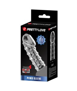 Sextoys, sexshop, loveshop, lingerie sexy : Gaine et Prolongateur : Pretty love- Gaine transparente 19.8 cm