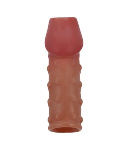 Sextoys, sexshop, loveshop, lingerie sexy : Gaine et Prolongateur : Pretty love- Gaine marron 19.8 cm