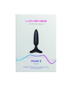Sextoys, sexshop, loveshop, lingerie sexy : Vibro Anal : Lovense - Plug anal Hush2 2.5 mm