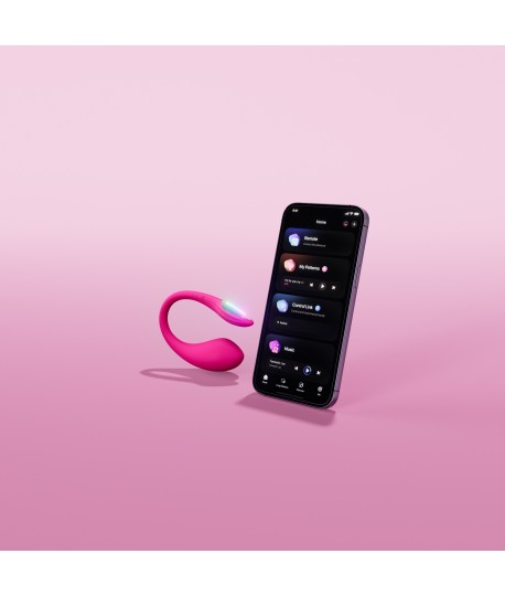 Sextoys, sexshop, loveshop, lingerie sexy : Vibro Oeuf : Lovense - Oeuf connecté Lush 4 Mini