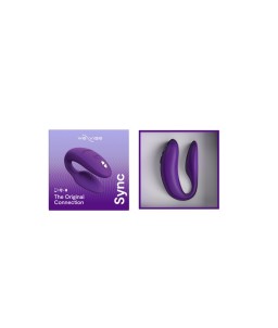 Sextoys, sexshop, loveshop, lingerie sexy : Vibro Point G : We Vibe - Sync 2 violet