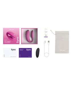 Sextoys, sexshop, loveshop, lingerie sexy : Vibro Point G : We Vibe - Sync 2 rose