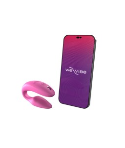 Sextoys, sexshop, loveshop, lingerie sexy : Vibro Point G : We Vibe - Sync 2 rose