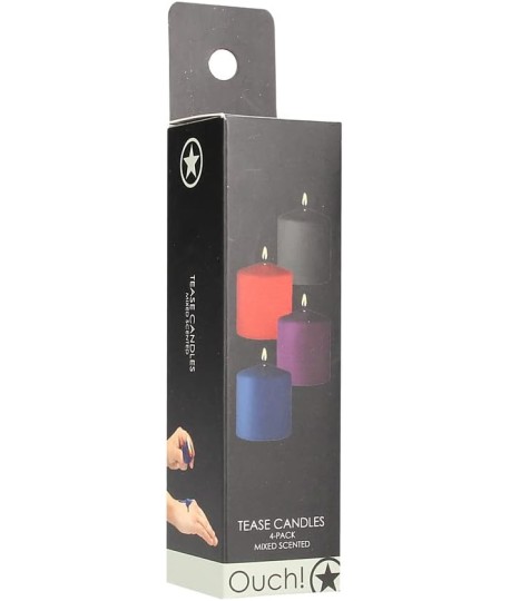 Sextoys, sexshop, loveshop, lingerie sexy : Cadeaux Saint-Valentin : Bougie BDSM - Tease candle multicouleur