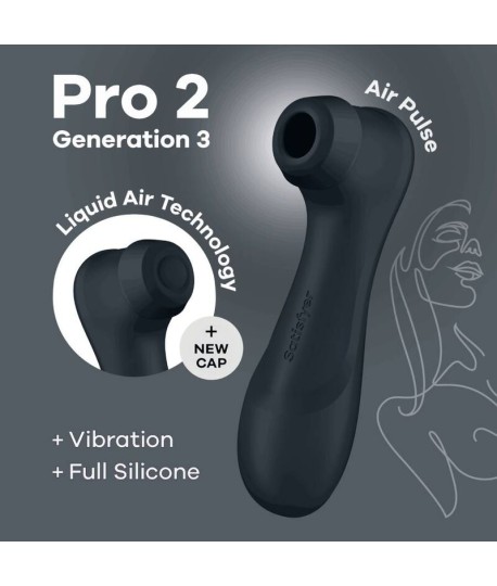 Sextoys, sexshop, loveshop, lingerie sexy : Sextoys luxe : Satisfyer - pro 2- génération 3