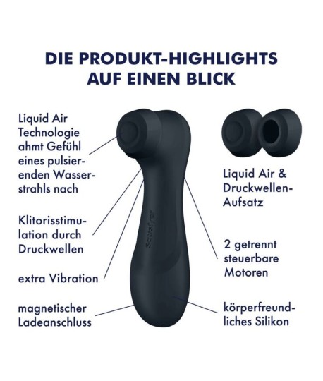 Sextoys, sexshop, loveshop, lingerie sexy : Sextoys luxe : Satisfyer - pro 2- génération 3
