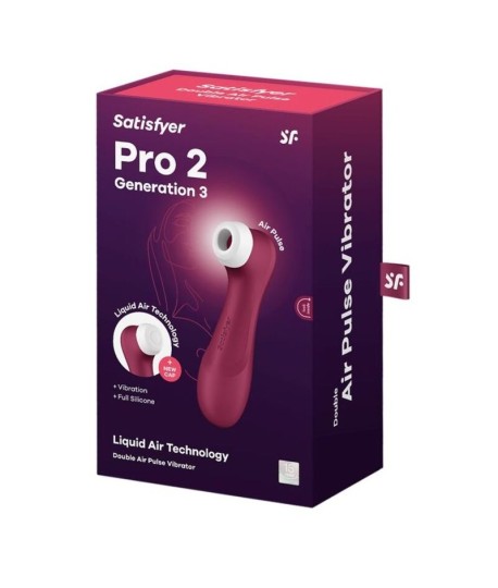 Sextoys, sexshop, loveshop, lingerie sexy : Sextoys luxe : Satisfyer - pro 2- génération 3