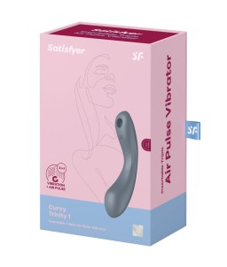Sextoys, sexshop, loveshop, lingerie sexy : Stimulateur Clitoris : Satisfyer -Curvy Trinity 1