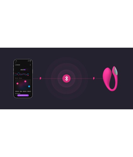 Sextoys, sexshop, loveshop, lingerie sexy : Vibro Oeuf : Lovense - Oeuf connecté Lush 4