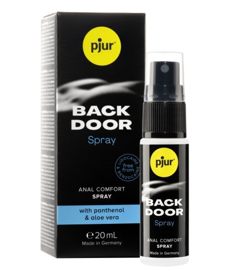 Sextoys, sexshop, loveshop, lingerie sexy : Lubrifiant anal : Pjur Back door anal spray comfort 20ml