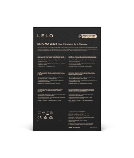 Sextoys, sexshop, loveshop, lingerie sexy : Sextoys luxe : Lelo - Enigma double stimulation wave
