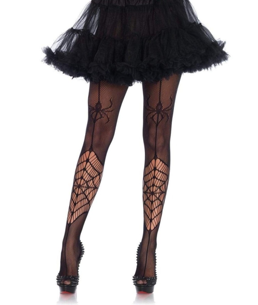 Sextoys, sexshop, loveshop, lingerie sexy : Bas & Collants : Leg Avenue - Collant itsy bitsy spider