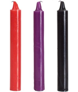 Sextoys, sexshop, loveshop, lingerie sexy : Cadeaux Saint-Valentin : Bougie BDSM - Multi couleur X3