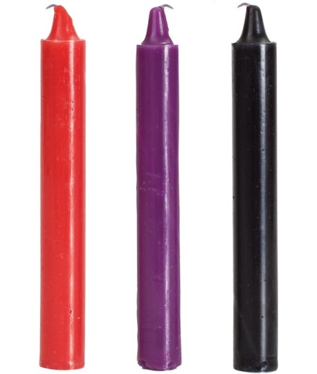 Sextoys, sexshop, loveshop, lingerie sexy : Cadeaux Saint-Valentin : Bougie BDSM - Multi couleur X3
