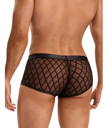 Sextoys, sexshop, loveshop, lingerie sexy : Boxers & Strings : Boxer sexy Noir