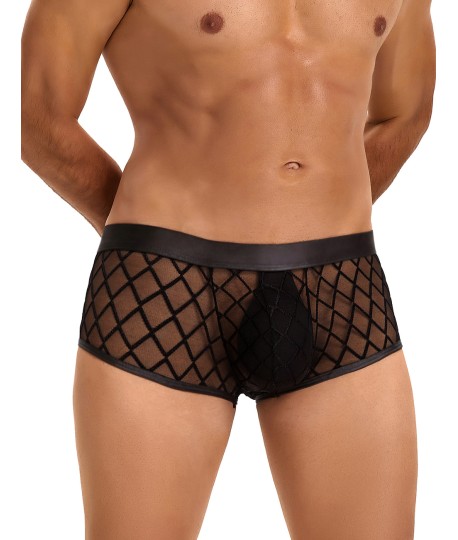 Sextoys, sexshop, loveshop, lingerie sexy : Boxers & Strings : Boxer sexy Noir