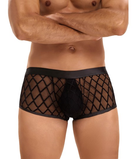 Sextoys, sexshop, loveshop, lingerie sexy : Boxers & Strings : Boxer sexy Noir