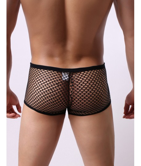 Sextoys, sexshop, loveshop, lingerie sexy : Boxers & Strings : Boxer Maille Noir