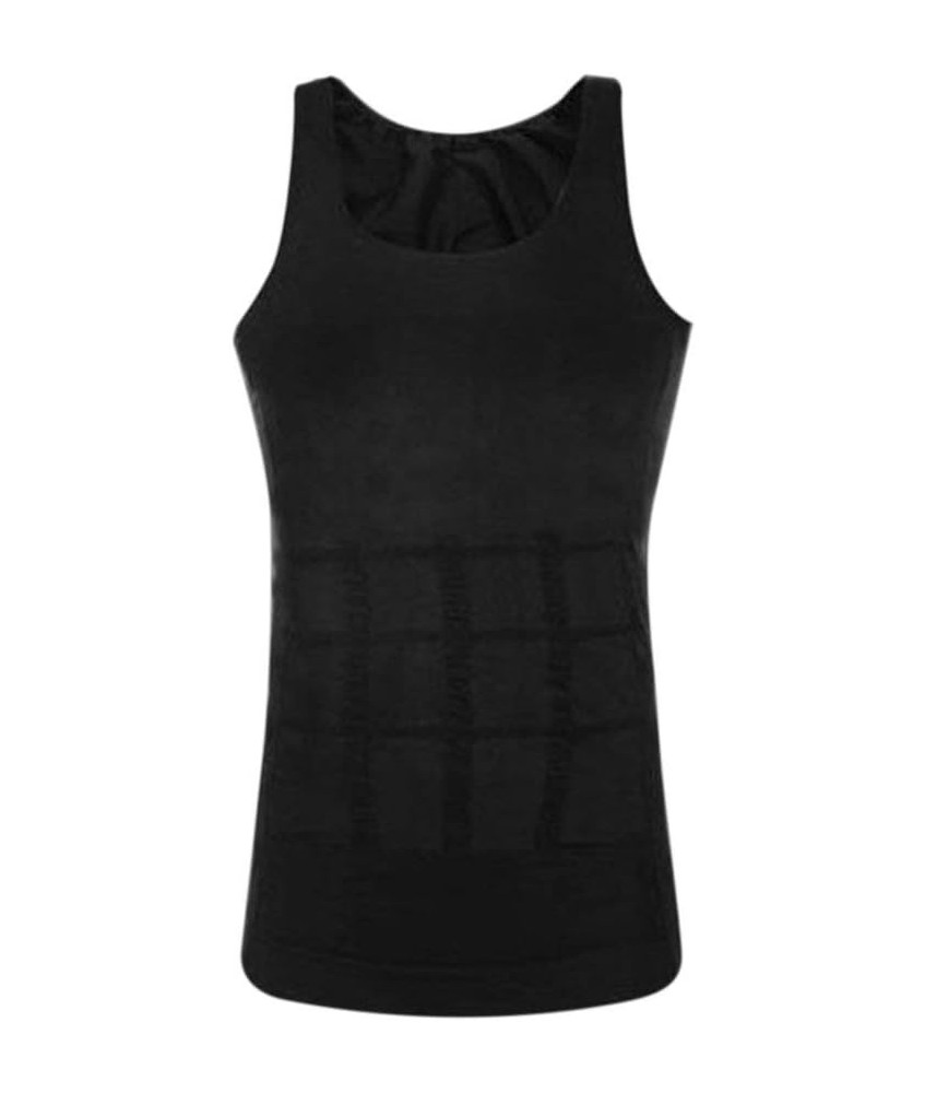 Sextoys, sexshop, loveshop, lingerie sexy : Boxers & Strings : Slim'N Lift - Débardeur Gainant Couleur Noir