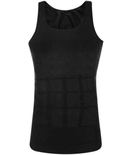 Sextoys, sexshop, loveshop, lingerie sexy : Boxers & Strings : Slim'N Lift - Débardeur Gainant Couleur Noir