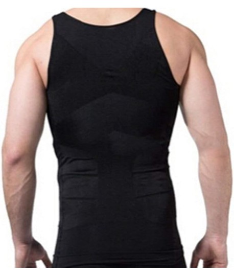 Sextoys, sexshop, loveshop, lingerie sexy : Boxers & Strings : Slim'N Lift - Débardeur Gainant Couleur Noir