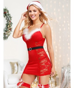 Sextoys, sexshop, loveshop, lingerie sexy : Deguisement noel sexy : Déshabillé sexy mère noël