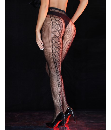 Sextoys, sexshop, loveshop, lingerie sexy : Bas & Collants : collants résille noirs sexy à nœud