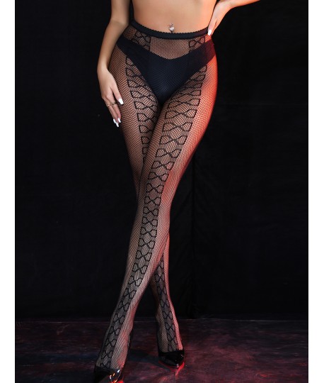 Sextoys, sexshop, loveshop, lingerie sexy : Bas & Collants : collants résille noirs sexy à nœud